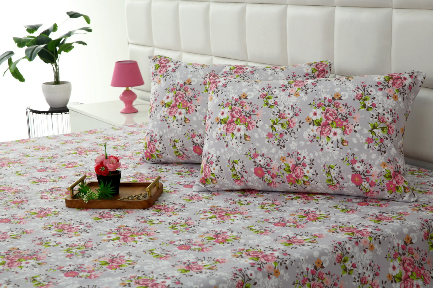 2Pcs Single Bed Sheet-Morning Glory