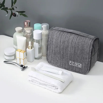 Large capacity travel bag-SA2408-296(Grey) Cosmetic Pouches Apricot