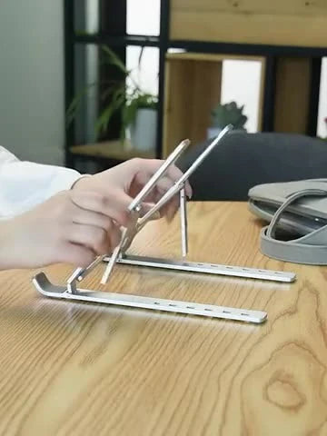 Laptop Stand Creative Folding Storage Bracket (SA2510-062) Laptop Bag Apricot