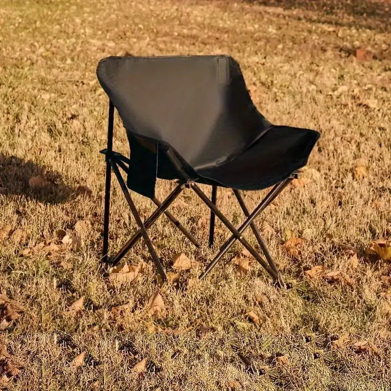 Foldable Chair Outdoor(SA2405-141)-Black Apricot