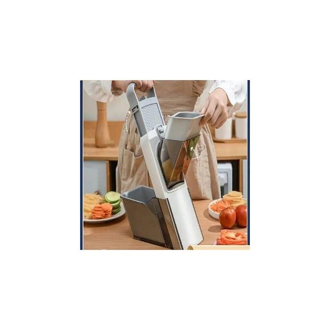 9-in-1 Multi-Function Manual Vegetable Chopper (SA2510-008) Spice and sugar Jar Apricot