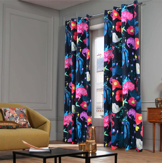 2 PCs Room Curtains-Asian Dream Curtains Apricot   