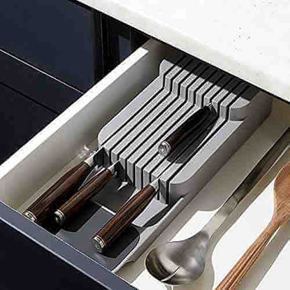 2 Tier Knife Organizer(SA2405-71)-(5610)D/Grey Apricot