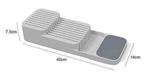 2 Tier Knife Organizer(SA2405-71)- Grey Apricot