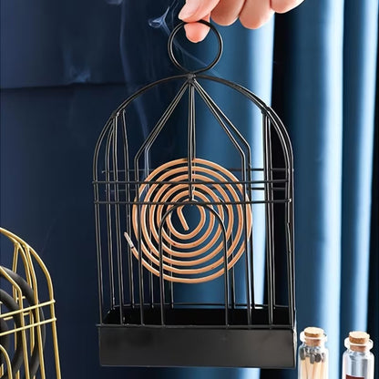 Mosquito Coil Holder (SA2512-03)Black Storage Organizer Apricot