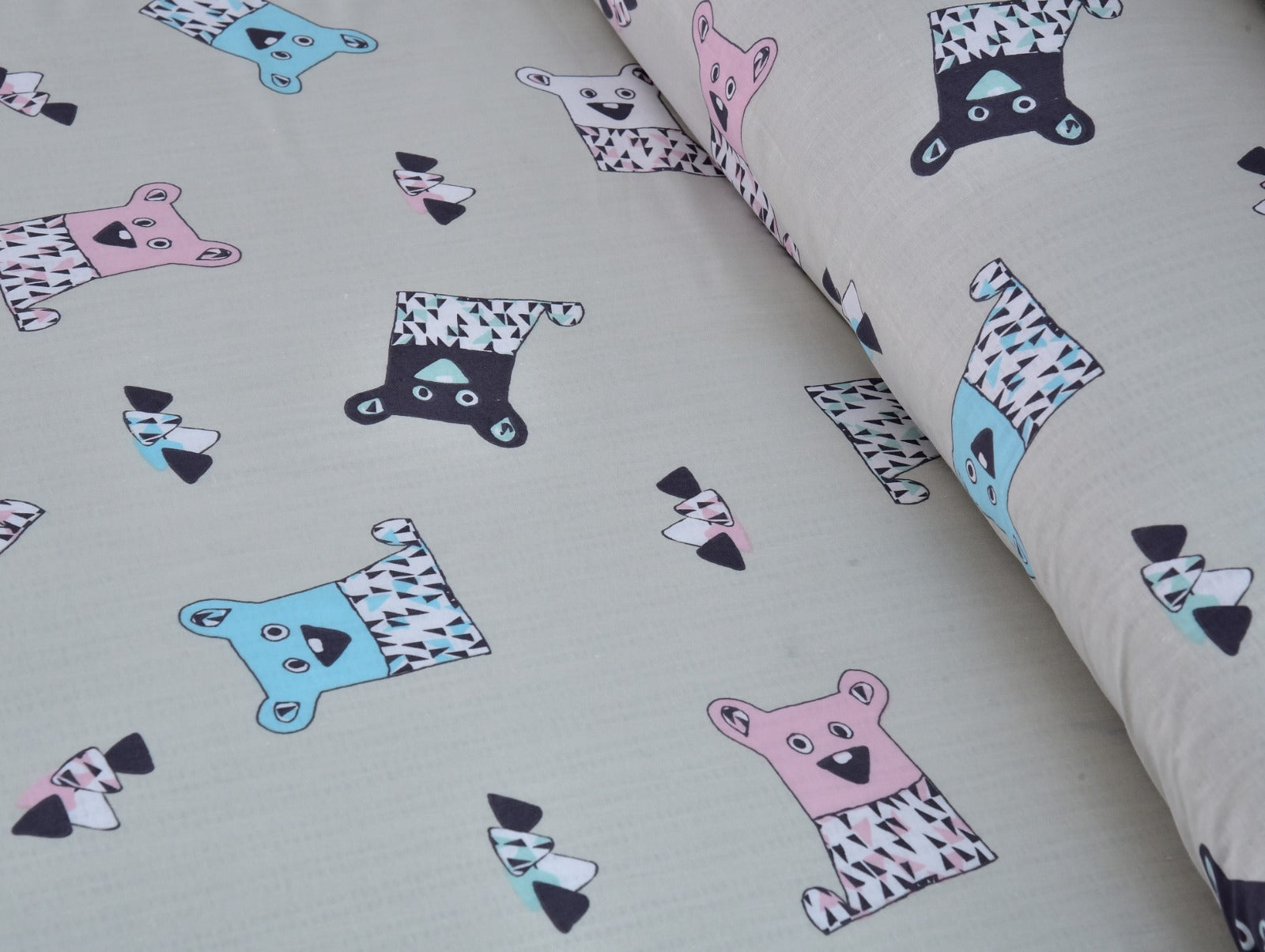 3 PCs Bed Sheet -DB059 BED SHEET Apricot   