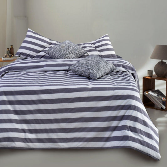 3 PCs Bed Sheet Satin(5183)-AP0070 Bed Sheets Apricot   