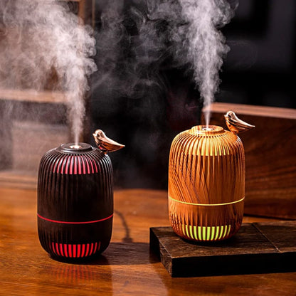 300ML Birdcage Design Desk Air 1459-1Humidifier-SA2405-195 Apricot