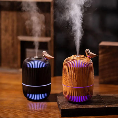 300ML Birdcage Design Desk Air 1459-1Humidifier-SA2405-195 Apricot