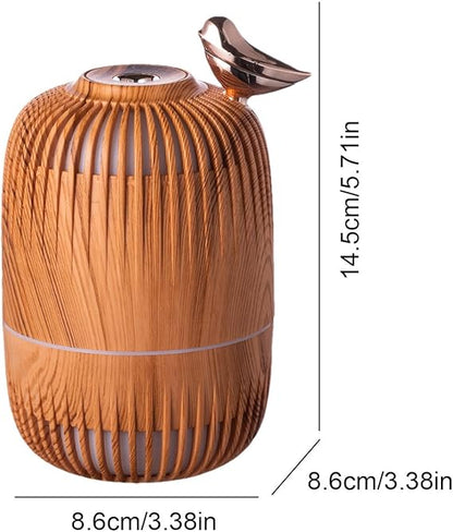 300ML Birdcage Design Desk Air 1459-1Humidifier-SA2405-195 Apricot