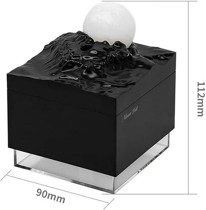 300ML Moon Fall Humidifier-Black(SA2405-197)  Apricot   