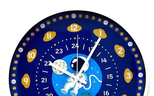 30CM Wall Clock-Space 5869 (SA2405-224) Clock Apricot   