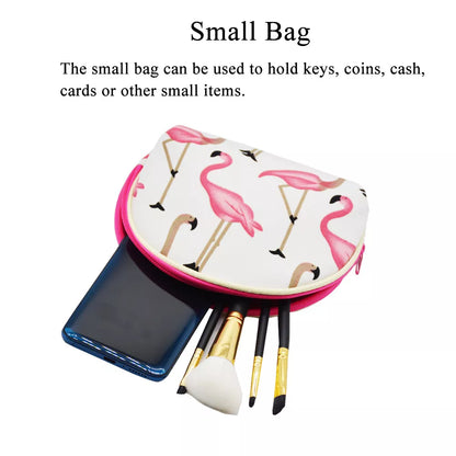 3Pcs Waterproof Portable Makeup Organizer Bag-Flamingo(SA2405-112) Cosmetic Pouches Apricot