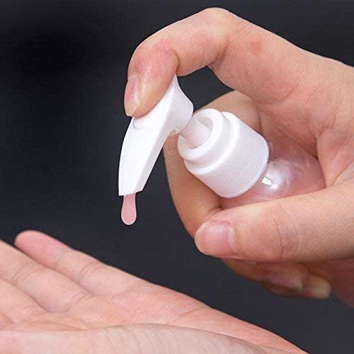 7PCs BPA Free Portable Toiletry Containers Set-(SA2405-171) Cosmetic Pouches Apricot