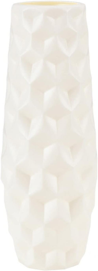 Large Nordic Plastic Flower Vase (SA2510-102) Apricot