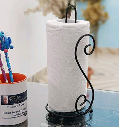 Stainless Steel Tissue Roll Holder-Music Tissue Box Apricot