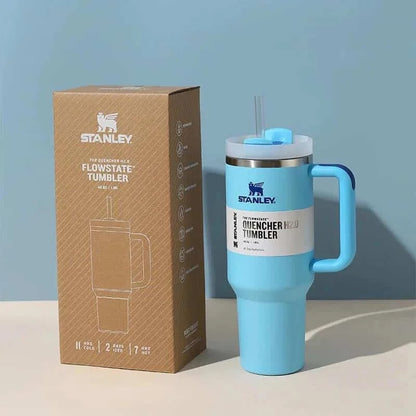 Stanley Quencher H2.0 FlowState™ Tumbler 40 OZ-1200ML Tumbler Apricot Blue