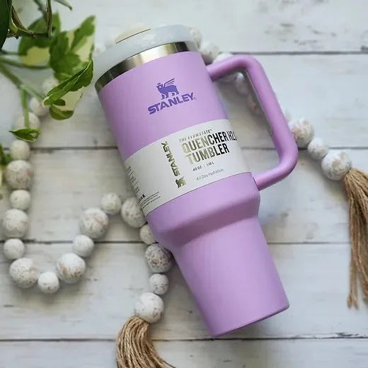 Stanley Quencher H2.0 FlowState™ Tumbler 40 OZ-1200ML Tumbler Apricot Lilac