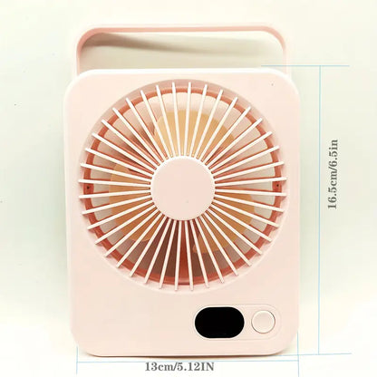 Rechargeable Portable Fan-SA2411-66 Apricot