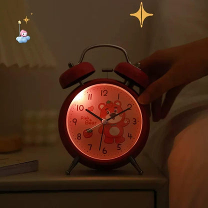 Side Table Alarm Clock SA2405-233(Pink) Clock Apricot