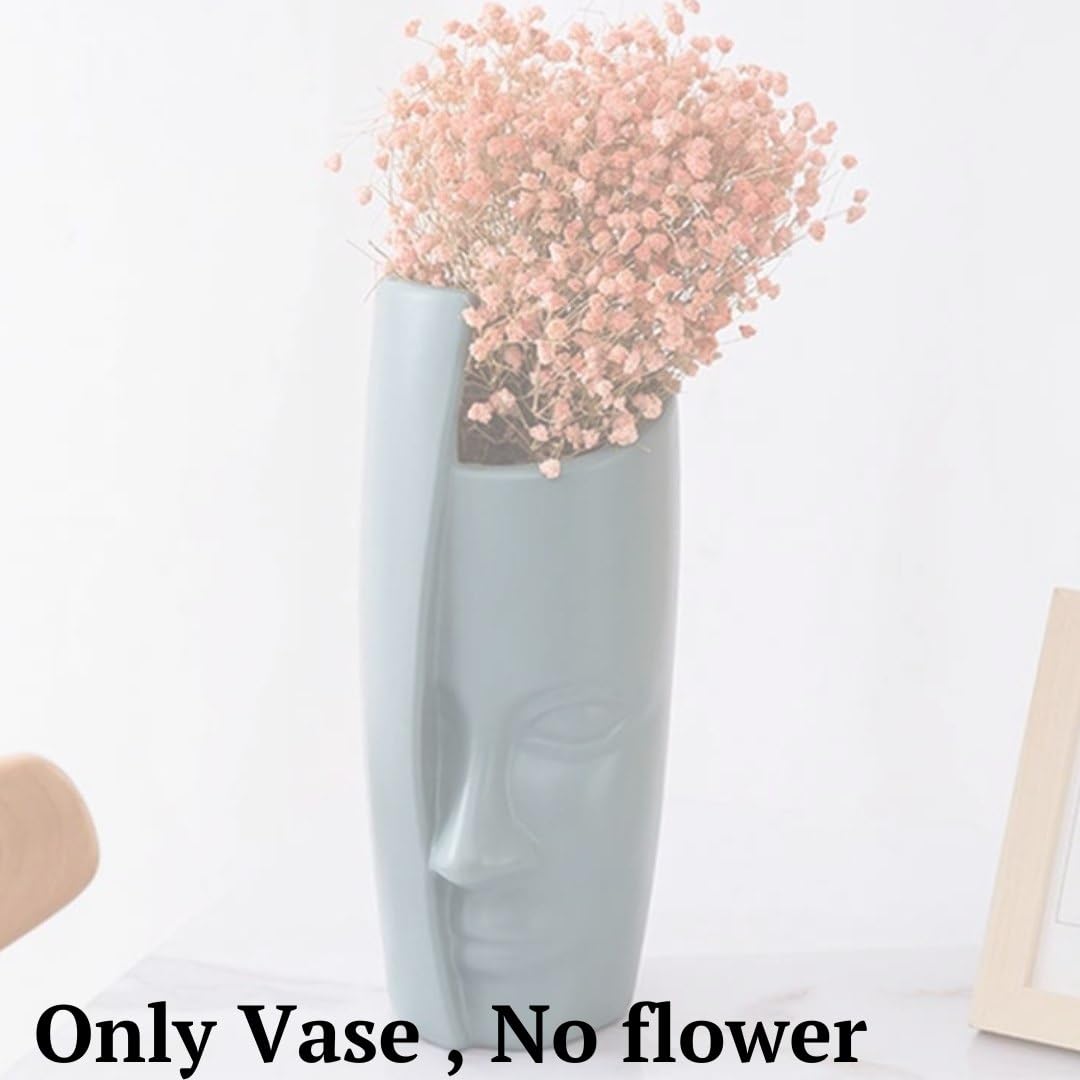 Face-Shaped Vase (SA2510-093) Apricot