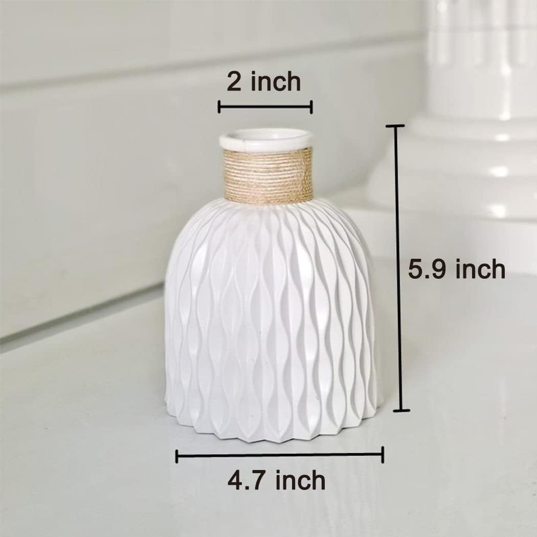 2PCs Nordic Style Vase Container (SA2510-088) Candle Stand Apricot