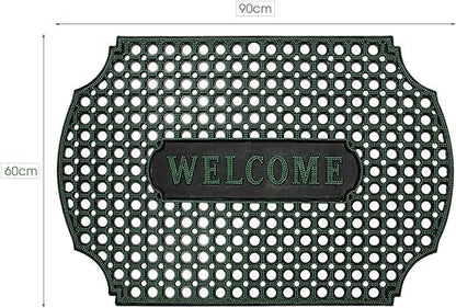 Outdoor Indoor Antislip Door Mat-SA2553-07(Green) Door Mats Apricot