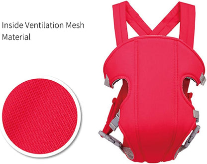 4-in-1 Baby Carrier Bag Adjustable with Comfortable Head Support & Buckle Straps-SA2408-276 Blankets Apricot