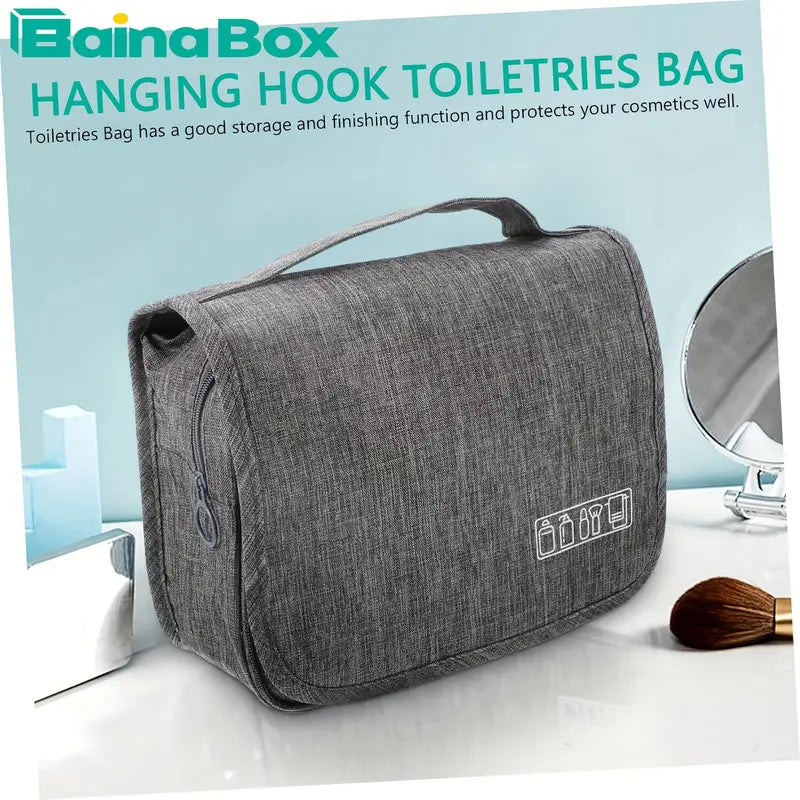 Large capacity travel bag-SA2408-296(Grey) Cosmetic Pouches Apricot