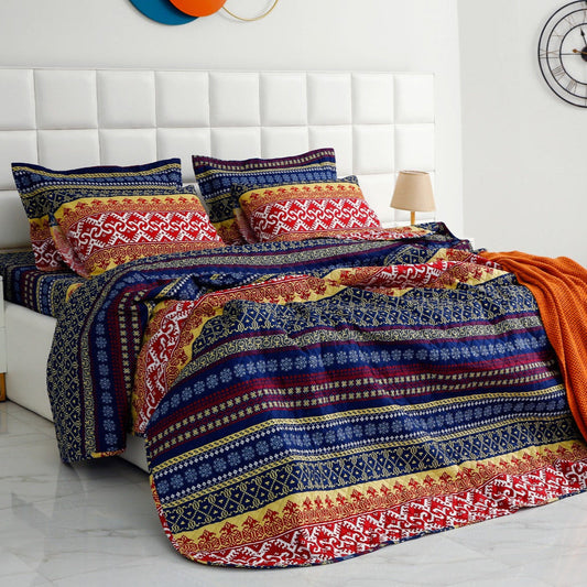 6 PCs Bed Spread Set-Express Bed Spread Apricot