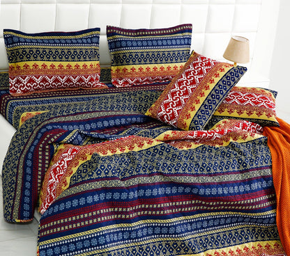 6 PCs Bed Spread Set-Express Bed Spread Apricot