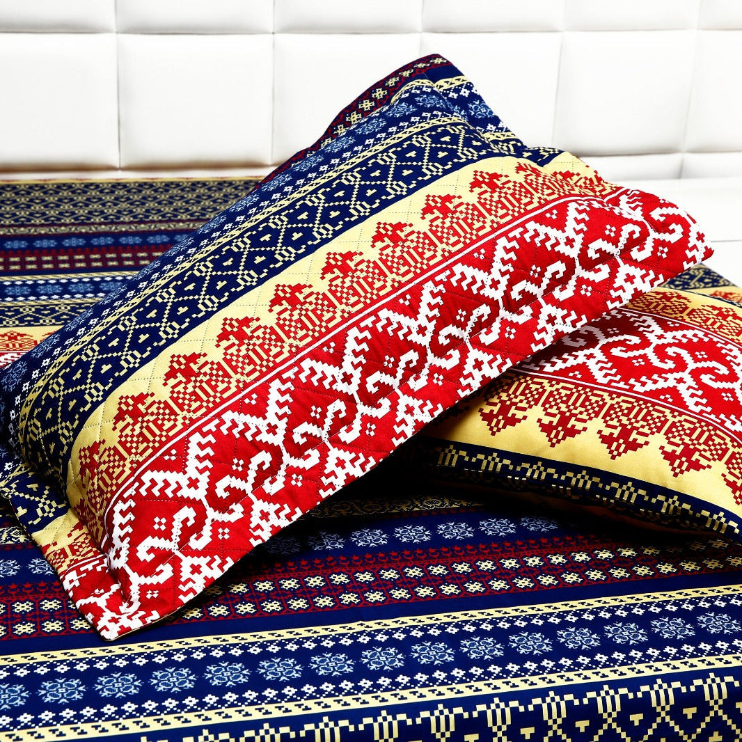 6 PCs Bed Spread Set-Express Bed Spread Apricot