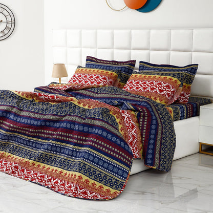 6 PCs Bed Spread Set-Express Bed Spread Apricot