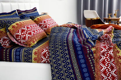 6 PCs Bed Spread Set-Express Bed Spread Apricot