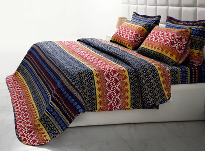 6 PCs Bed Spread Set-Express Bed Spread Apricot