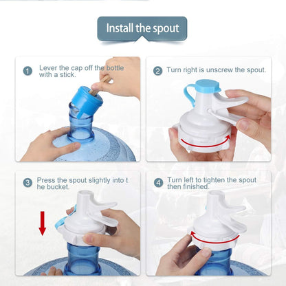 Water Dispenser Stand With Tap- SA2510-048 Rugs Apricot