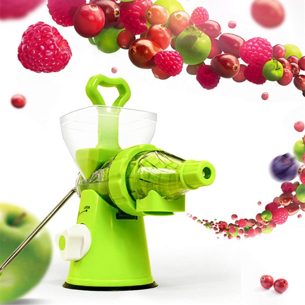 Multifunction Manual Juicer (SA2510-019) Spice and sugar Jar Apricot