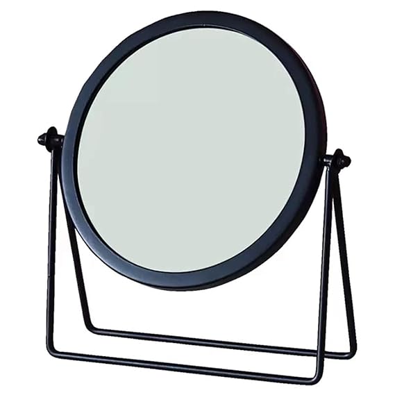 Rotatable Black Vanity Mirror-14295(SA2405-158) Mirror Apricot