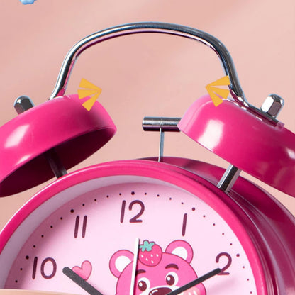 Side Table Alarm Clock SA2405-233(Pink) Clock Apricot