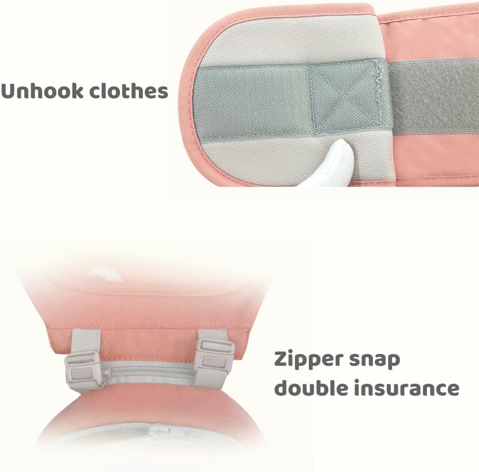 Multifunctional Baby Carrier for Newborn to Toddlers-SA2408-181(PINK) Blankets Apricot