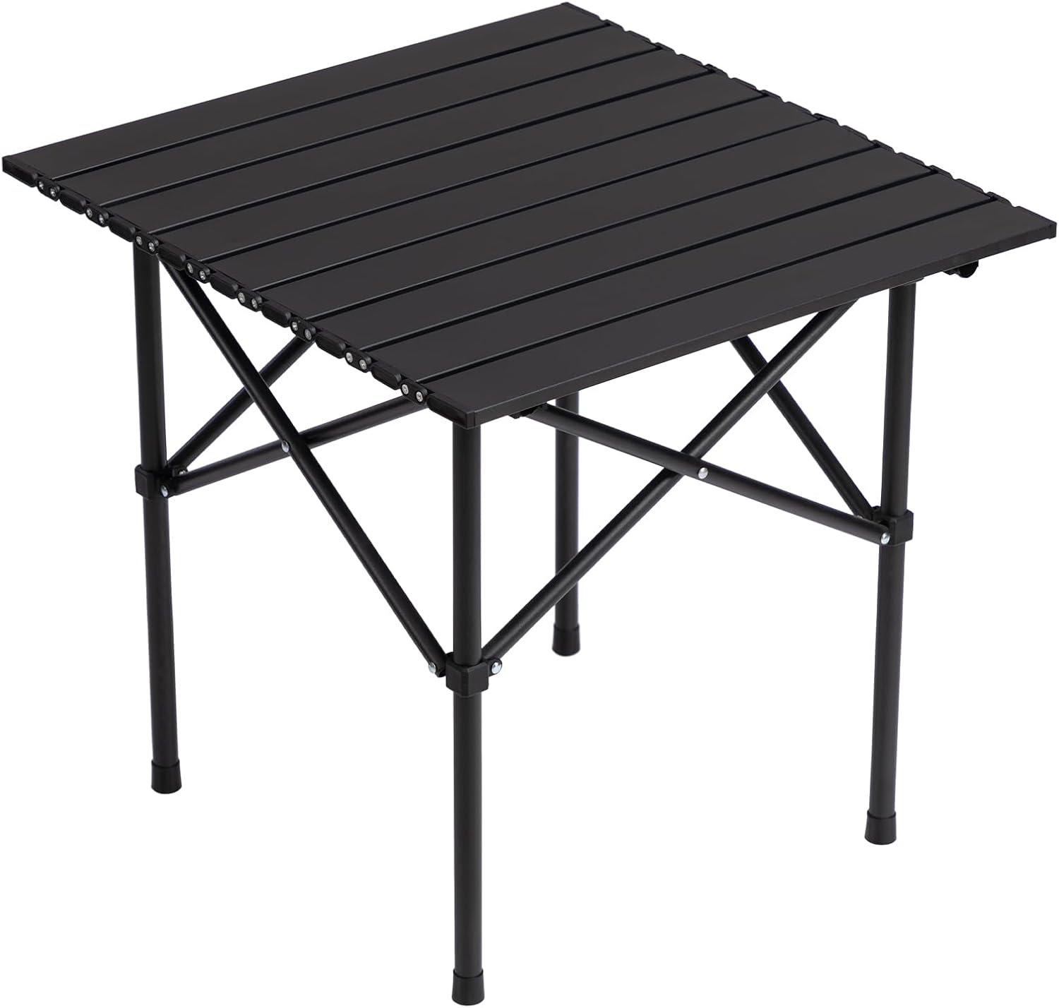 Folding Aluminum Table(SA2405-15)-Black Apricot