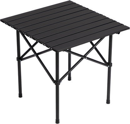 Folding Aluminum Table(SA2405-15)-Black Apricot