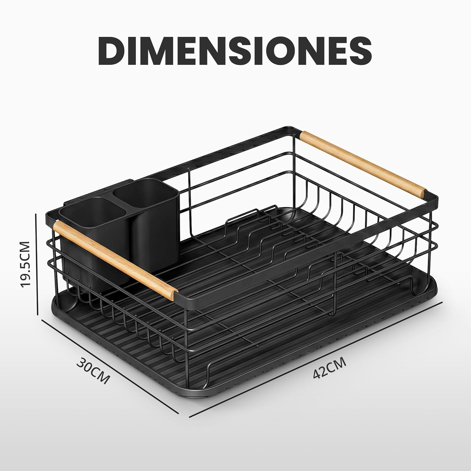 Stainless Steel Dish Drainer (SA2510-047) Dish Rack Apricot