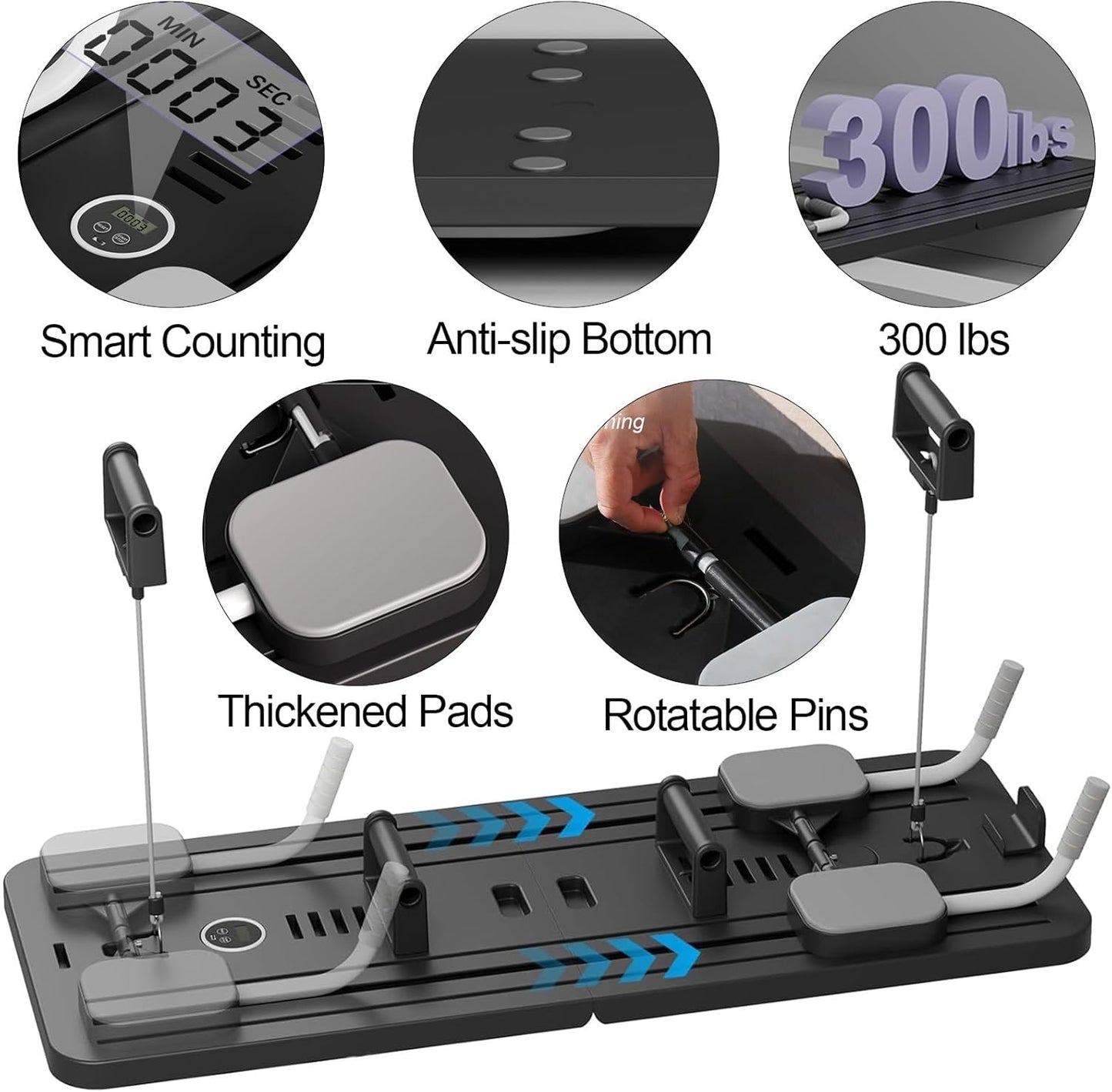 Pilates Reformer Exercise Machine Board (SA2510-040) Rugs Apricot