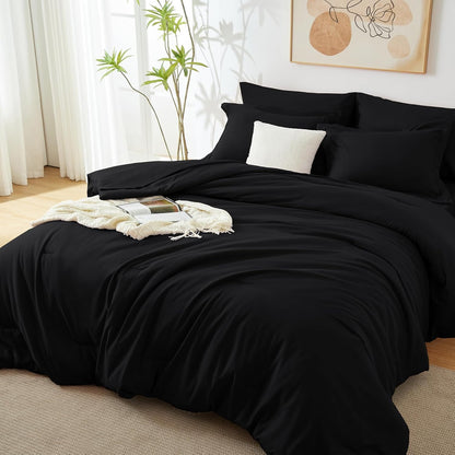 Solid Duvet Cover-Black Bed Sheets Apricot