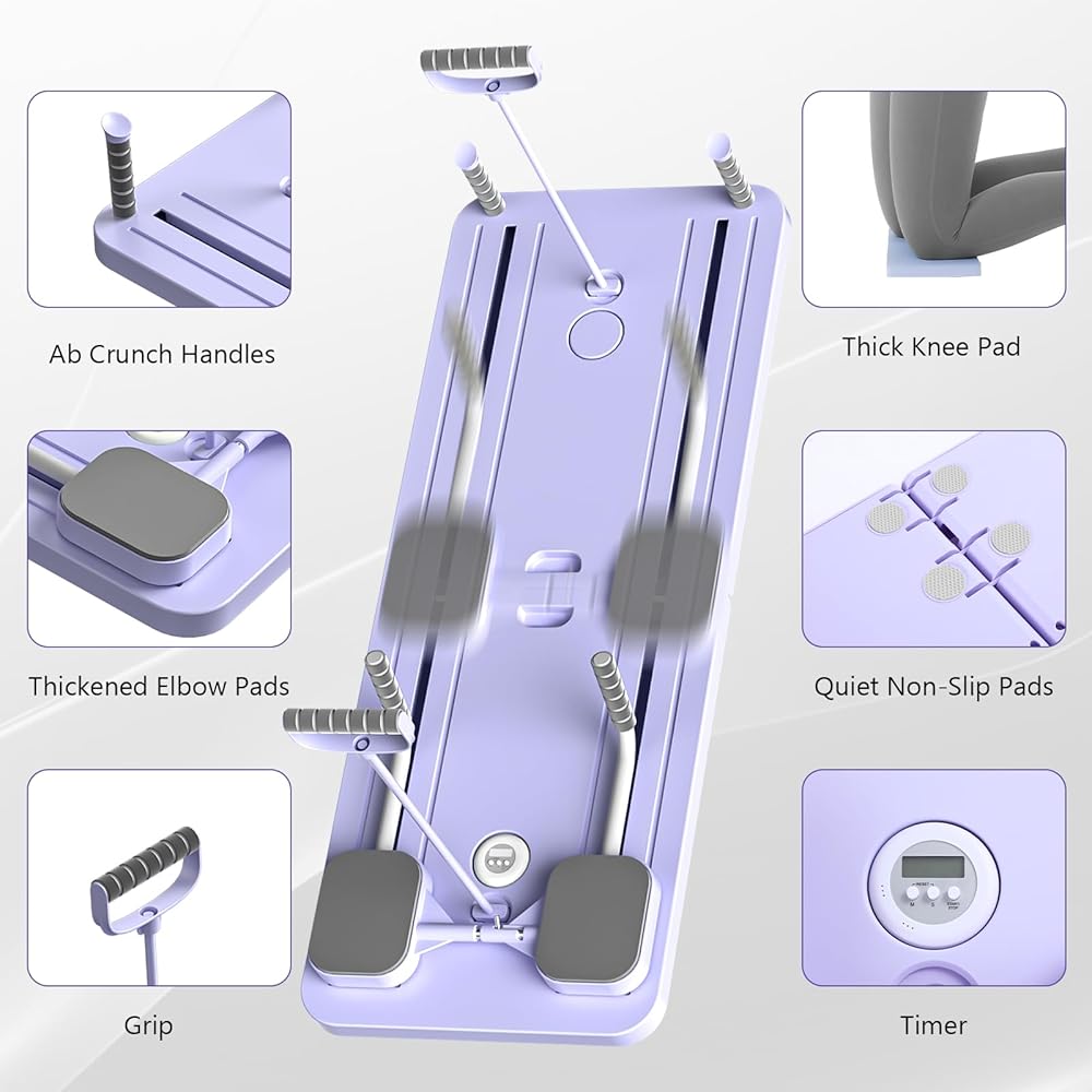 Pilates Reformer Exercise Machine Board (SA2510-040) Rugs Apricot