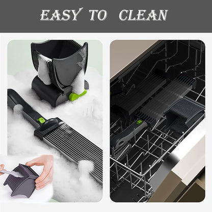 Stainless Steel Meat Slicer (SA2510-010) Spice and sugar Jar Apricot