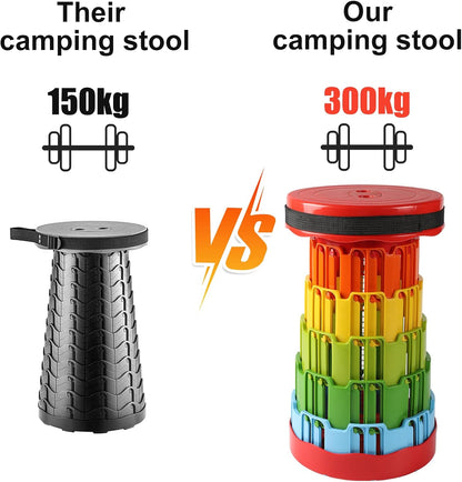 Portable Sitting Stool-Multi Apricot