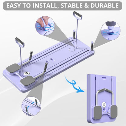 Pilates Reformer Exercise Machine Board (SA2510-040) Rugs Apricot