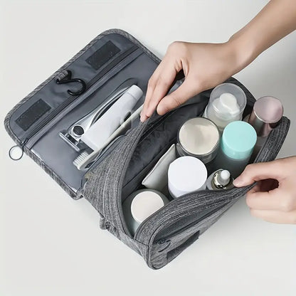 Large capacity travel bag-SA2408-296(Grey) Cosmetic Pouches Apricot